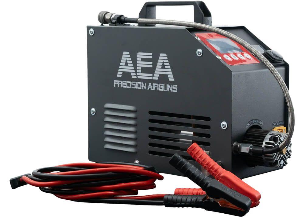 AEA Compressor 480 Bar / 12 Volt + 220 Volt / Alleen geschikt voor vullen van luchtbuksen ( dus niet voor flessen bedoeld ! )-4018-a